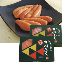 かねふくたらこ145g x 2箱「切子」 かねふくたらこ145g x 2箱「切子」