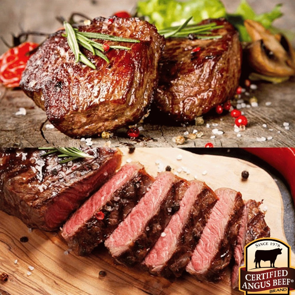 アンガス牛 サーロイン＆フィレミニオン ステーキセット（USDA CAB）N53, N54, N55